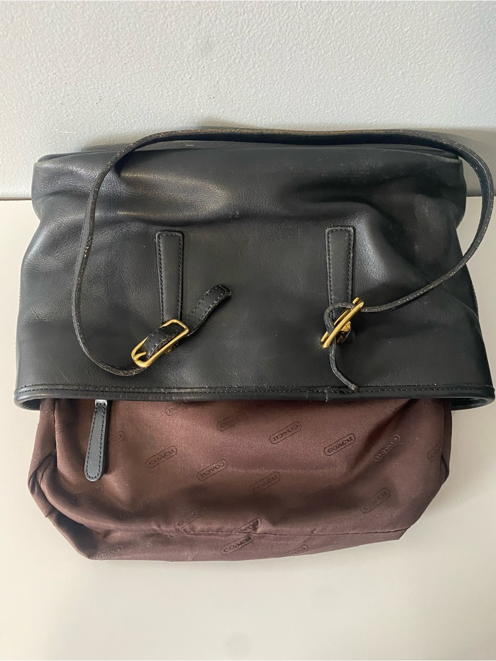 Vintage Coach Legacy Classic 9813 Purse - Picture 11 of 16